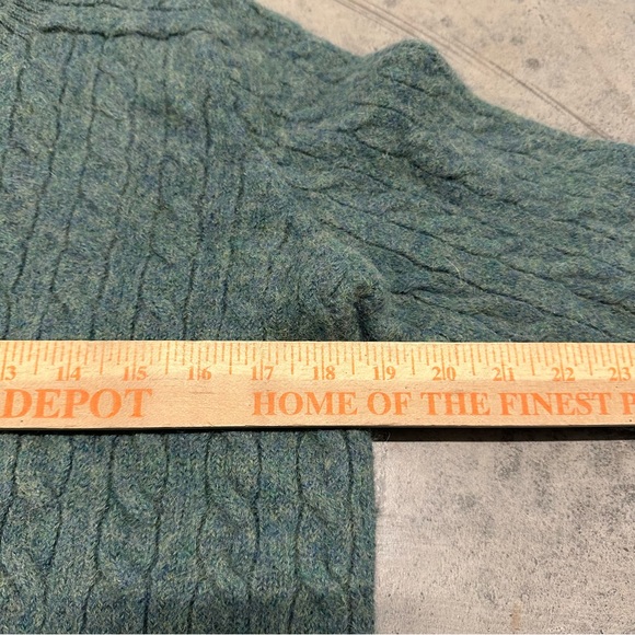 POLO Ralph Lauren mens cable knit 100% alpaca sweater XL - Picture 5 of 11